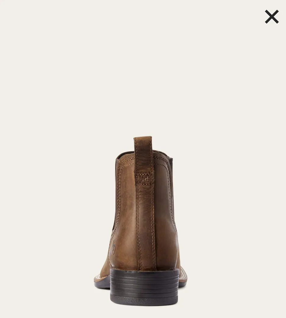 Men’s Booker Ultra Western Boot Distressed Tan