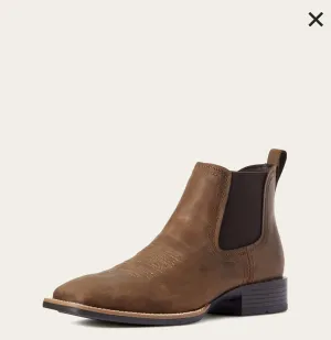 Men’s Booker Ultra Western Boot Distressed Tan