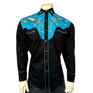 Men's Vintage Western Shirt Collection: Rockmount Space Cowboy