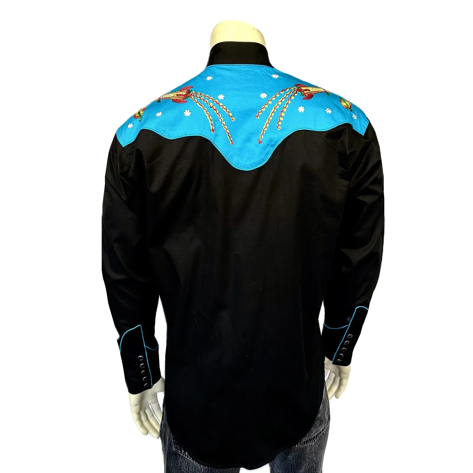 Men's Vintage Western Shirt Collection: Rockmount Space Cowboy
