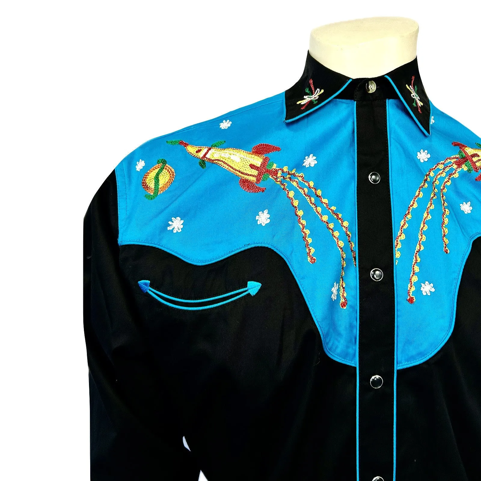 Men's Vintage Western Shirt Collection: Rockmount Space Cowboy