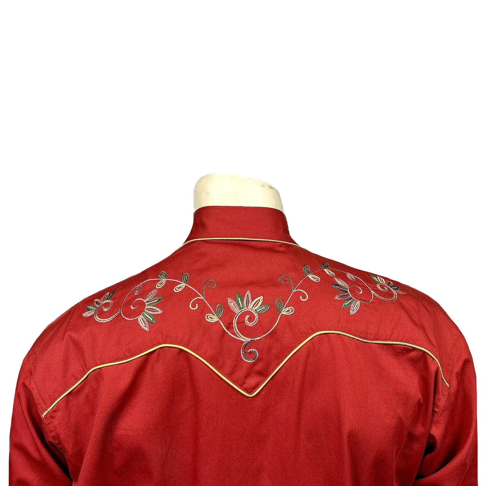 Men's Vintage Western Shirt Collection: Rockmount Variegated Floral