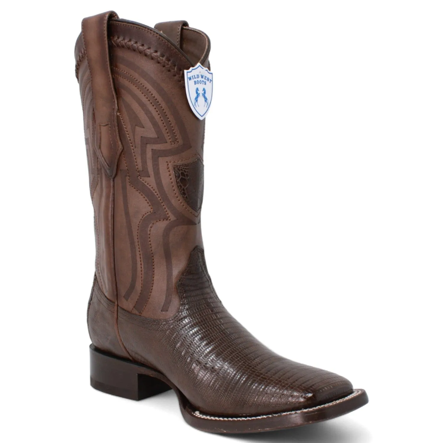 Men's Wild West Teju (Lizard) Ranch Toe Boots 2824L07