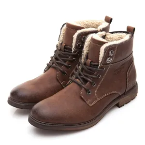 Men's Winter/Autumn High-Cut Fashion Motorcycle Boots