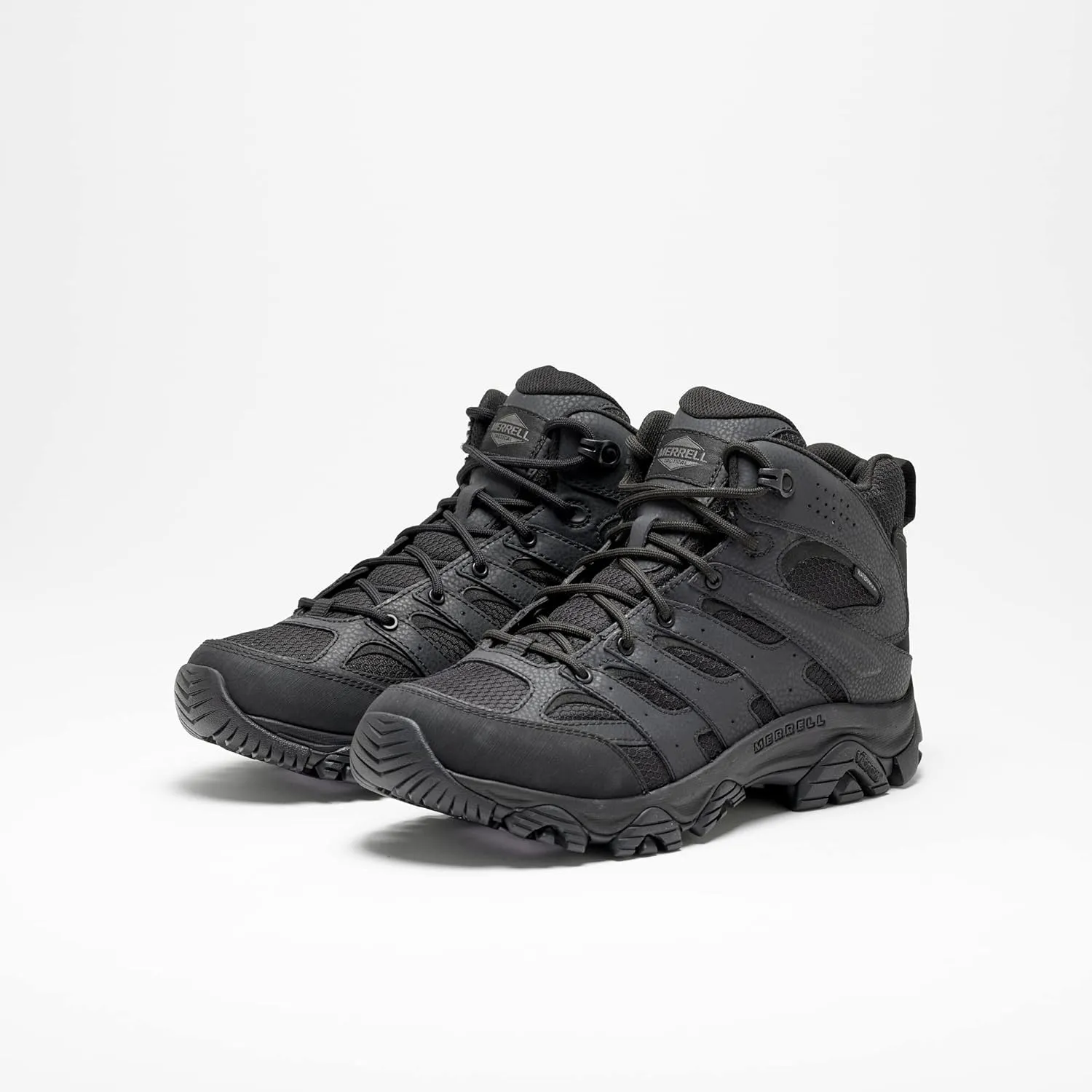 Merrell Moab 3 Mid Tactical Waterproof Men's Boots Black