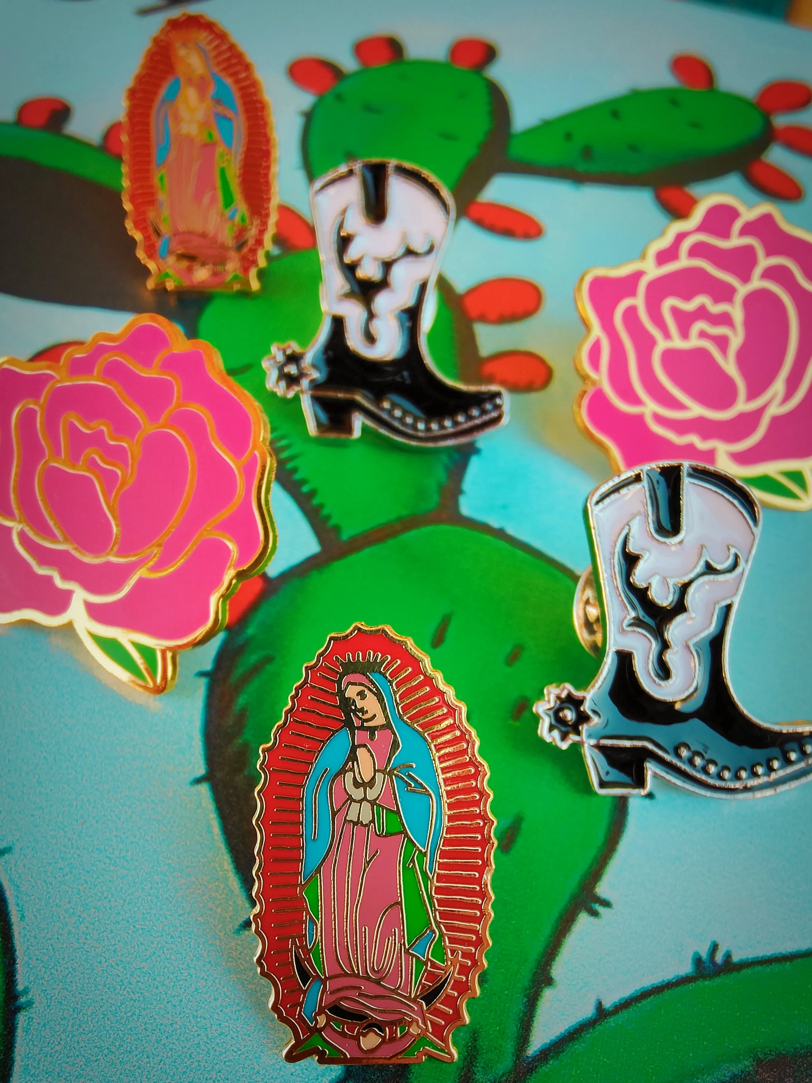 Mexicana pins