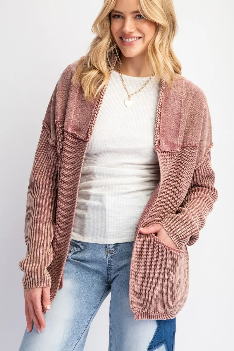 Mineral Wash Cardigan