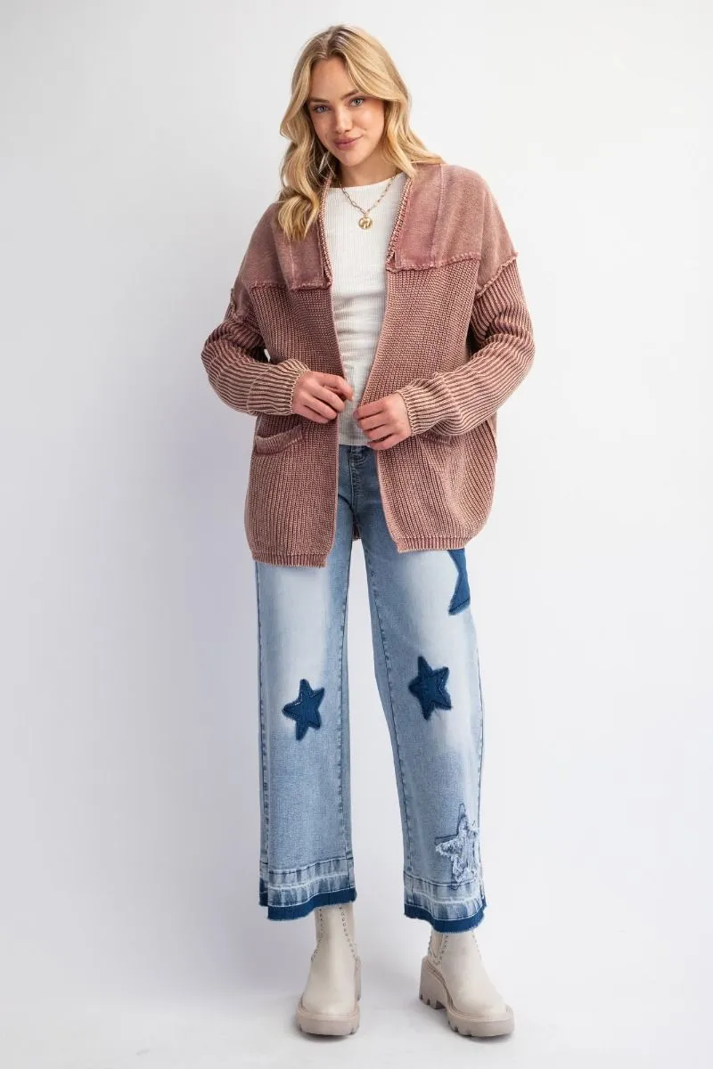 Mineral Wash Cardigan