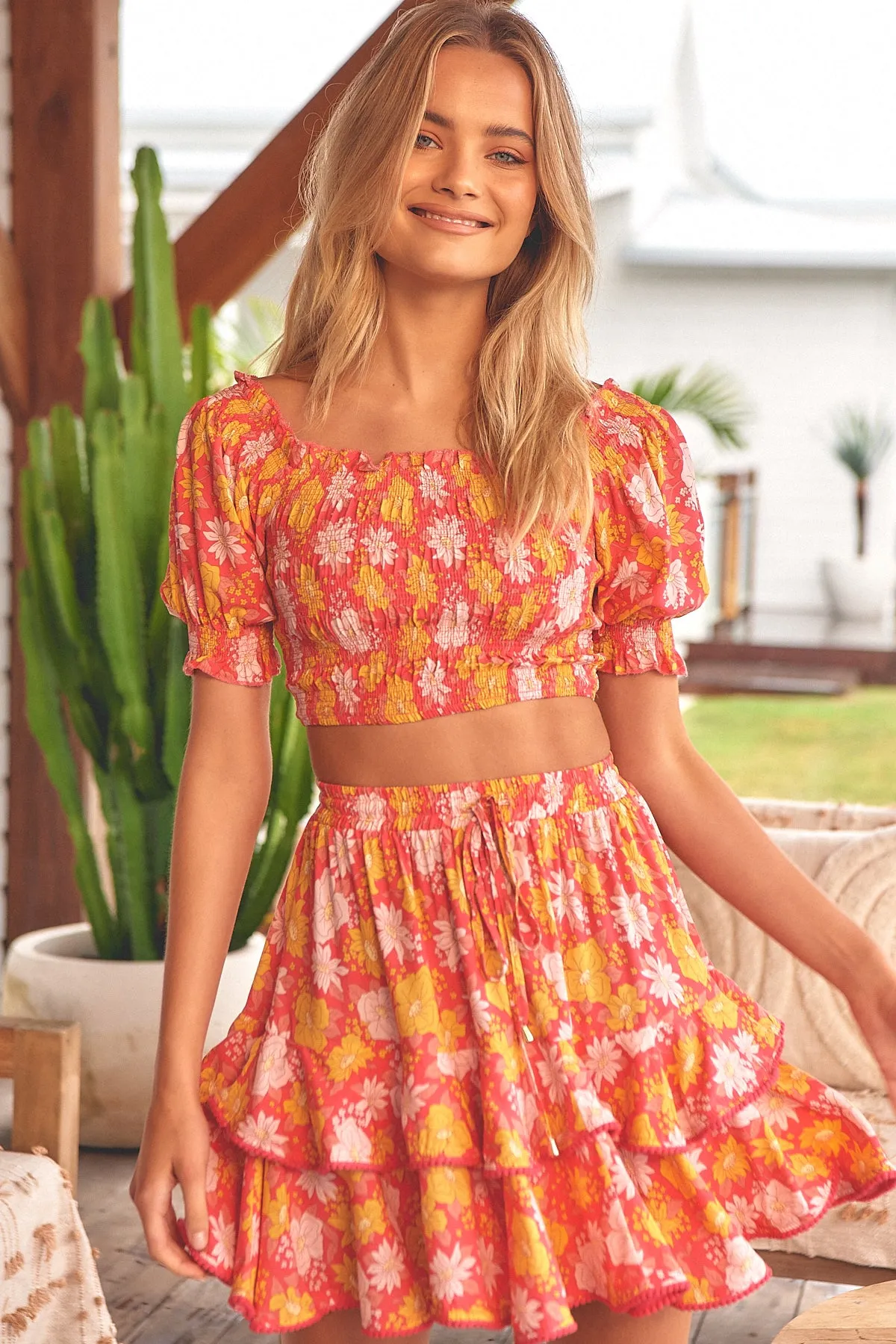 Miri Mini Skirt - Follow the Sun