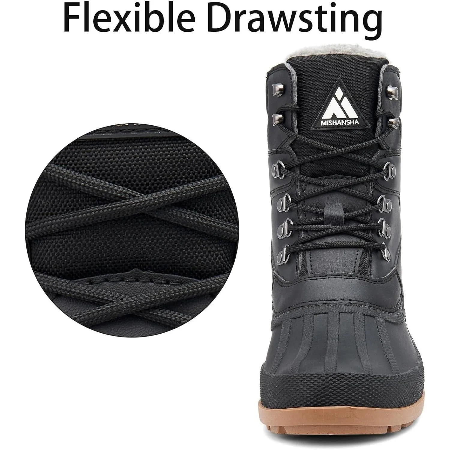 Mishansha Men's Snow Boots  XZF158