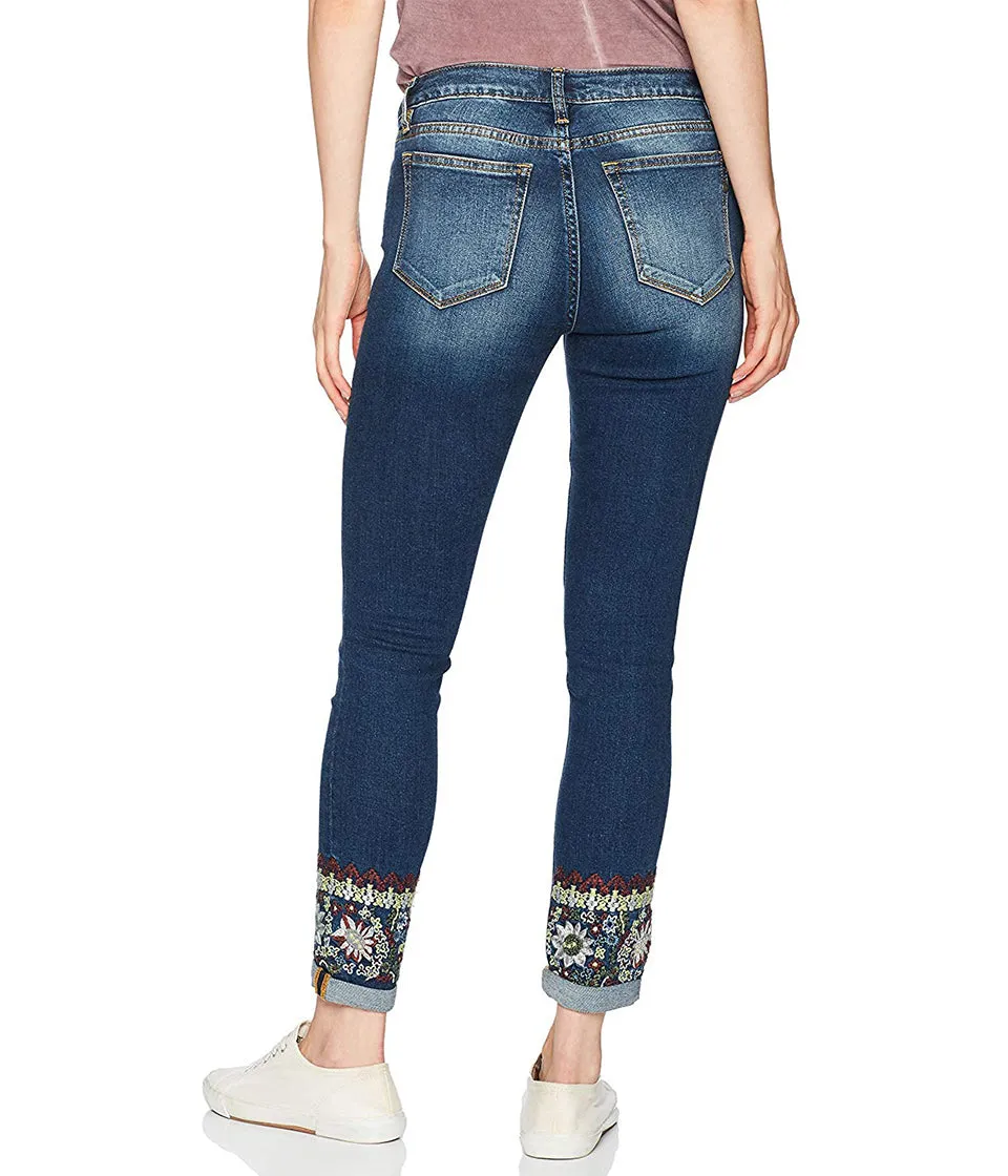MISS ME  WANDER LUST ANKLE SKINNY JEAN