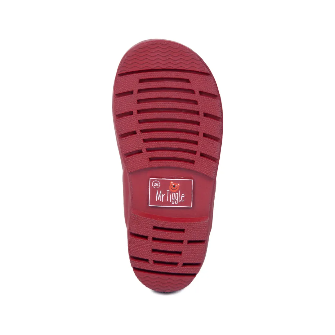 Mr Tiggle - Rainboot Rosso Opaco