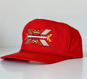 Navajo Print Custom Embroidered Vintage SnapBack Cap Hat
