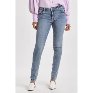 NEW DEAR JOHN DENIM aralina mid-rise skinny jeans in blue