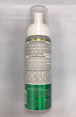 ORS OLIVE OIL HOLD & SHINE WRAP/SET MOUSSE  infused w/ Coconut oil 7 fl ozI