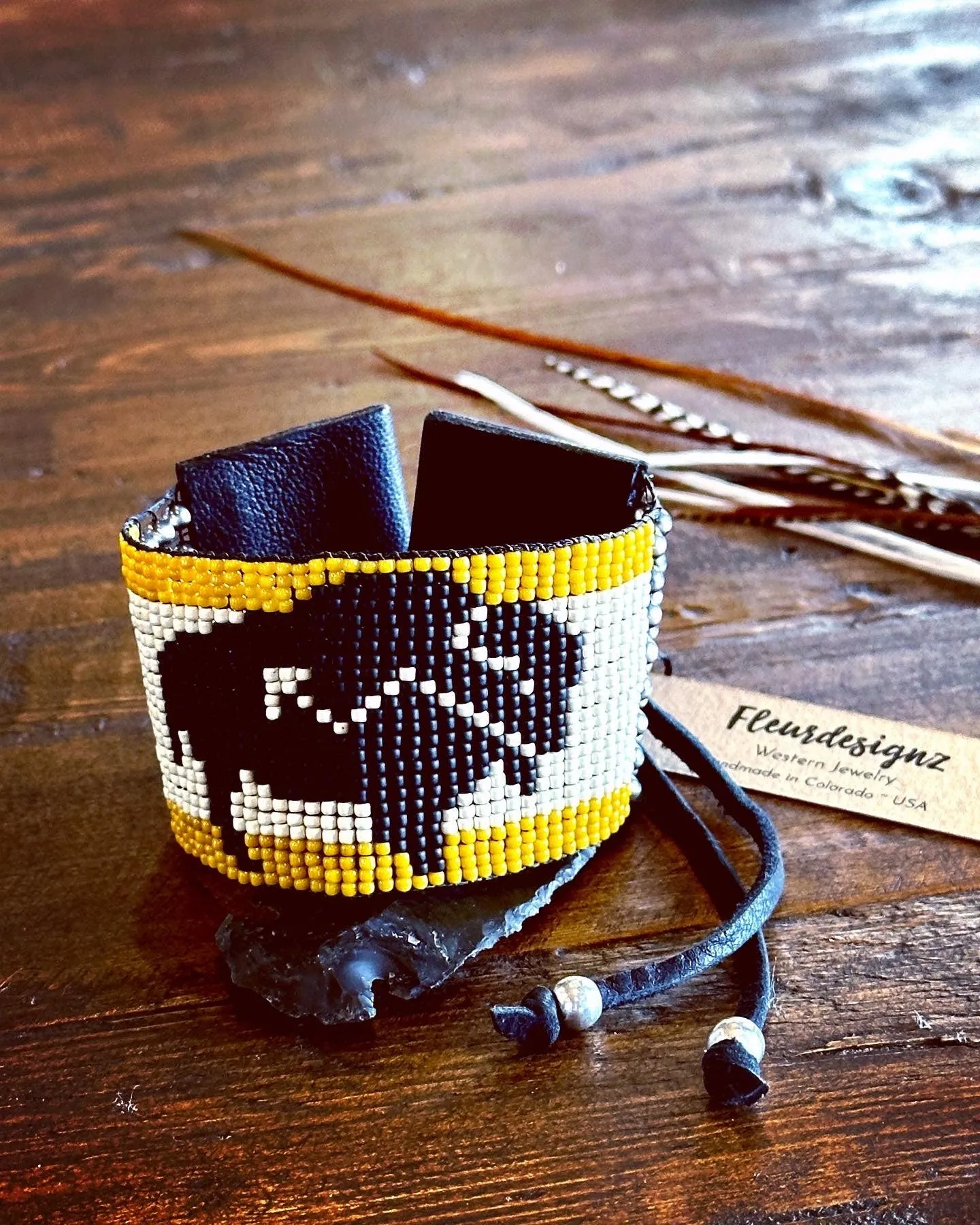 Out West ~  Bison Cuff Bracelet