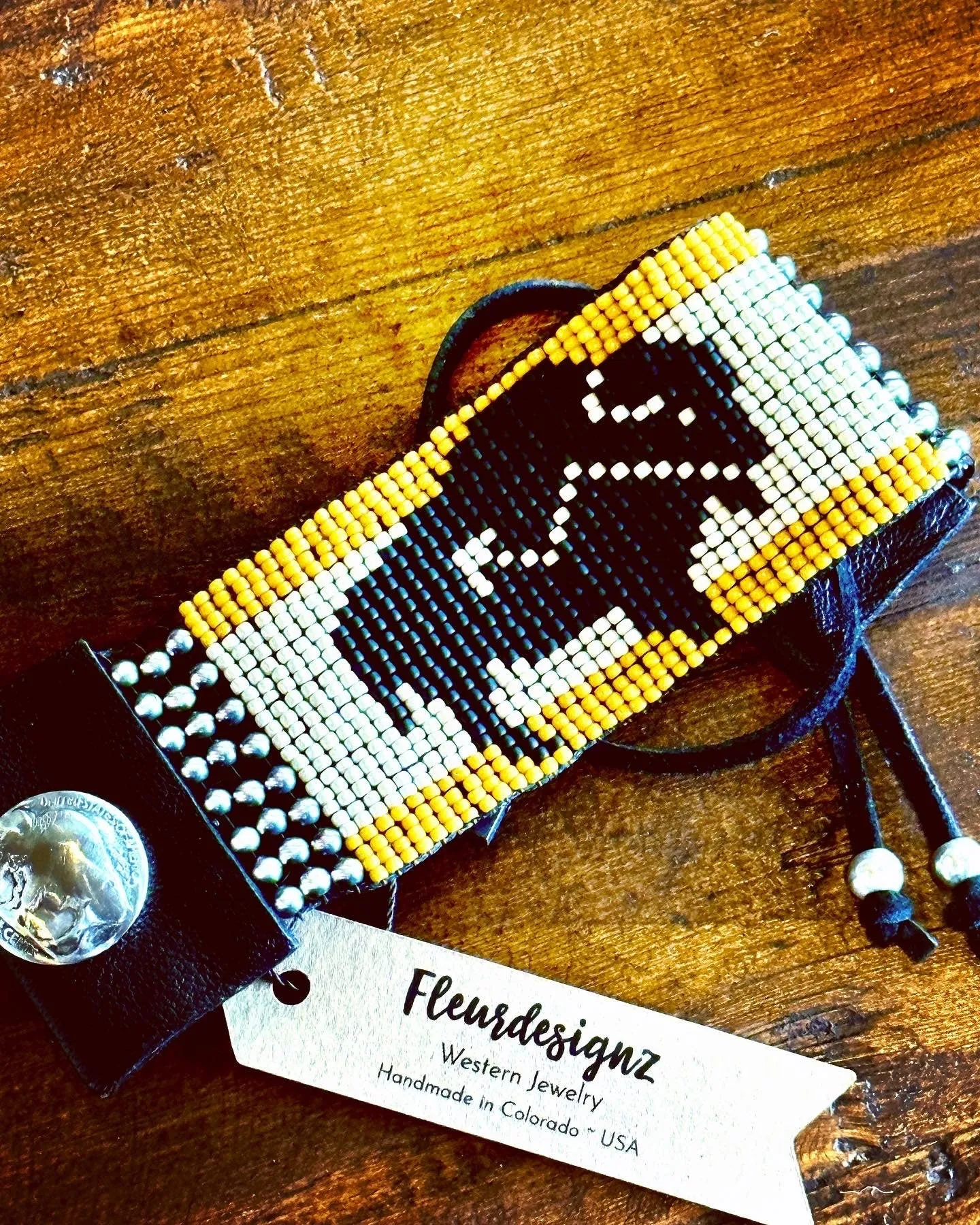 Out West ~  Bison Cuff Bracelet