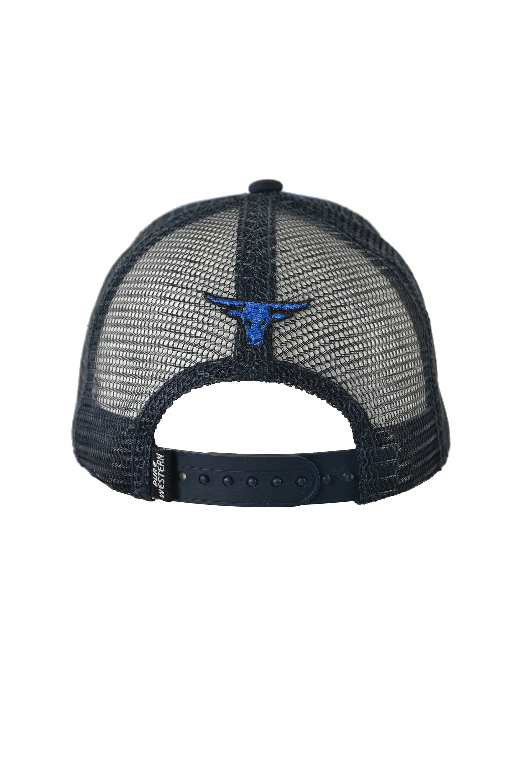 Pure Western Payne Trucker Mens Cap Navy
