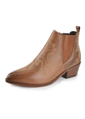 PURE WESTERN STELLA BOOT CAPPUCCINO