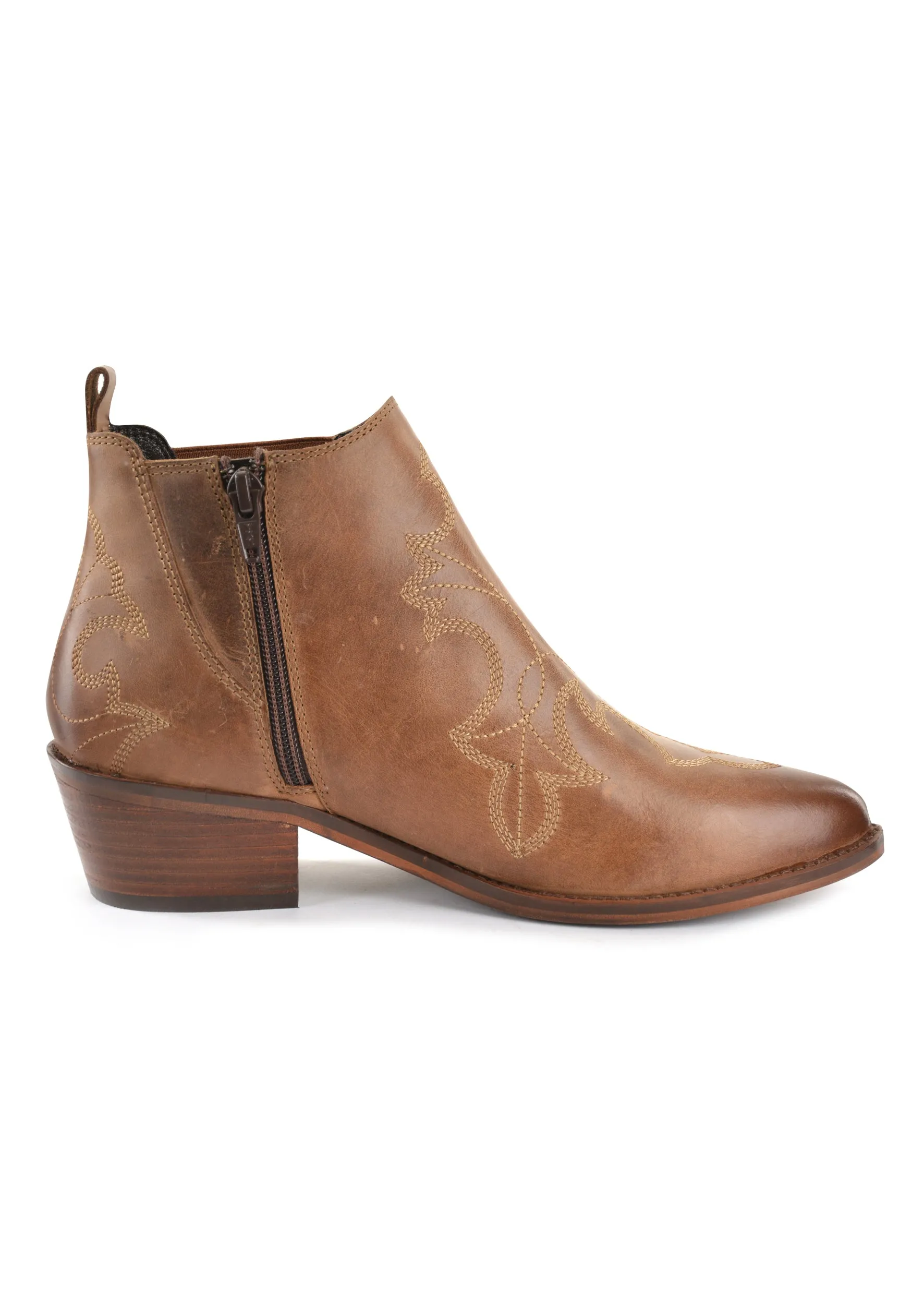 PURE WESTERN STELLA BOOT CAPPUCCINO