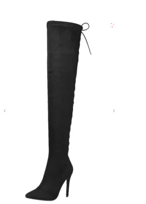 Queen Bee Corset Lace up Black