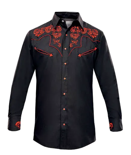 Rafael Amaya Western Style Men's Western Shirt - 084CA01
