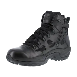 Reebok Tactical Men's 6 Inch Rapid Response RB Side Zip Boots Black RB8678
