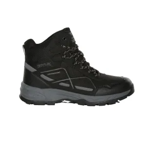 Regatta Vendeavour Waterproof Walking Boots for Men – Breathable Gear-BLACK GREY