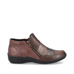 Remonte High Cut Shoe Burguandy/Multi