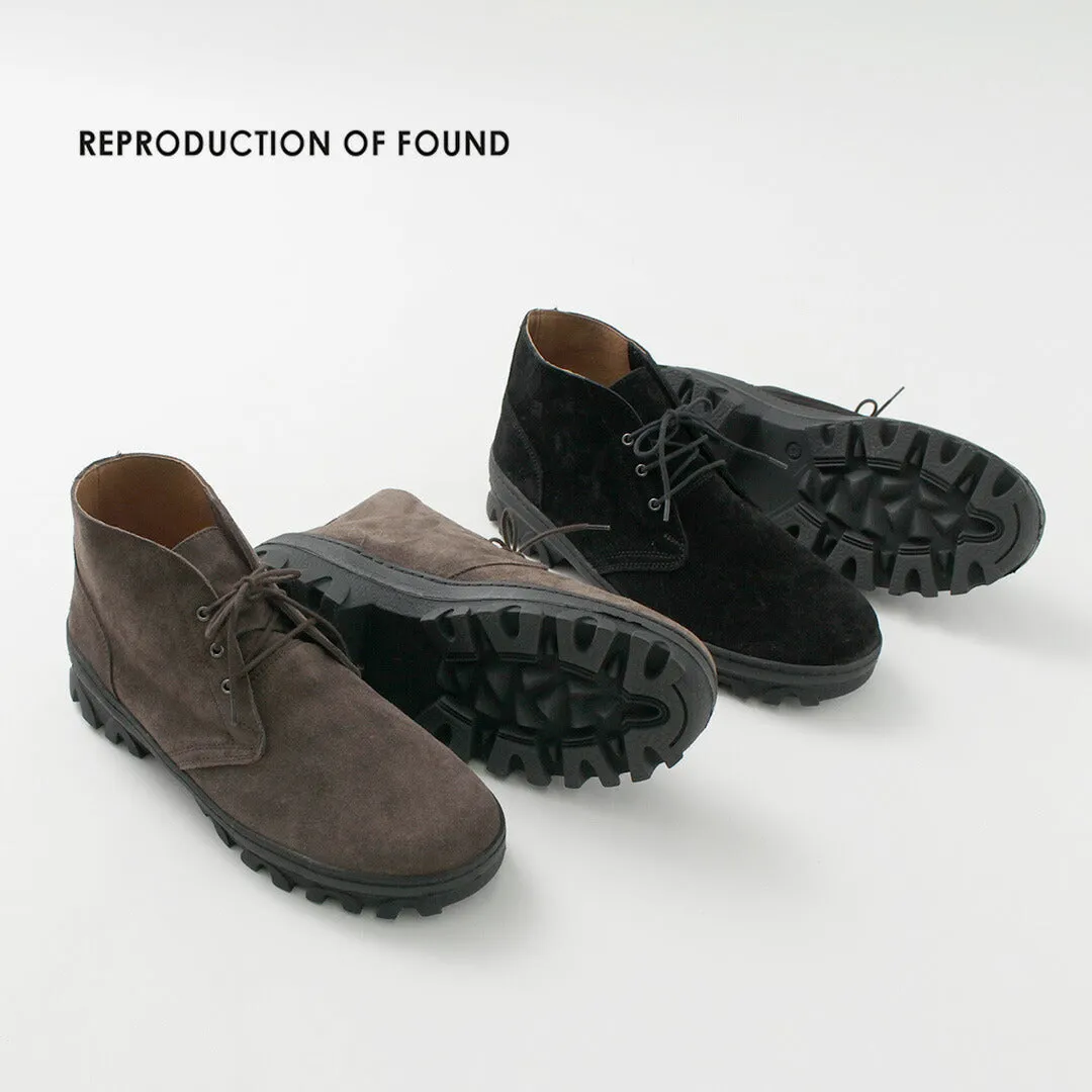REPRODUCTION OF FOUND / US Navy Military Chukka Leather Boots