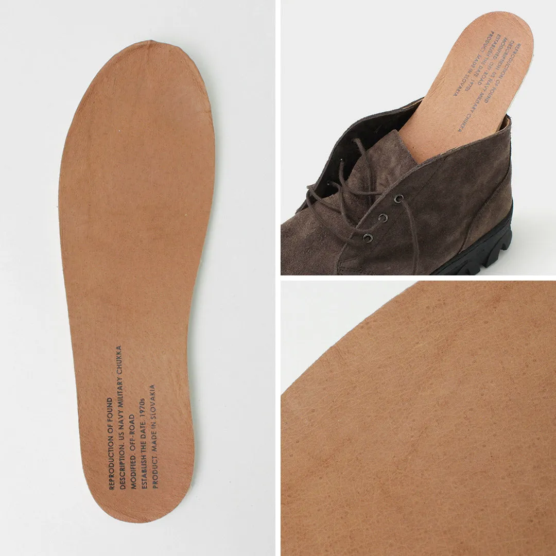 REPRODUCTION OF FOUND / US Navy Military Chukka Leather Boots