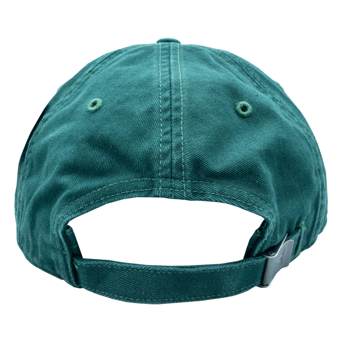 Richardson MTS Skull Logo 320 Washed Chino Dark Green Hat