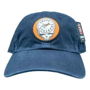 Richardson MTS Skull Logo 320 Washed Chino Navy Hat