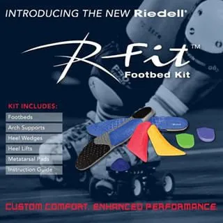 Riedell R-Fit Footbed Kit - All Low Cut Boots & Womens High Top