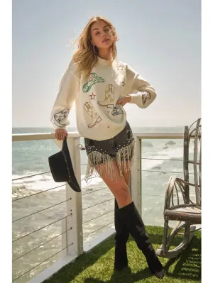 Rikki Western Sweater