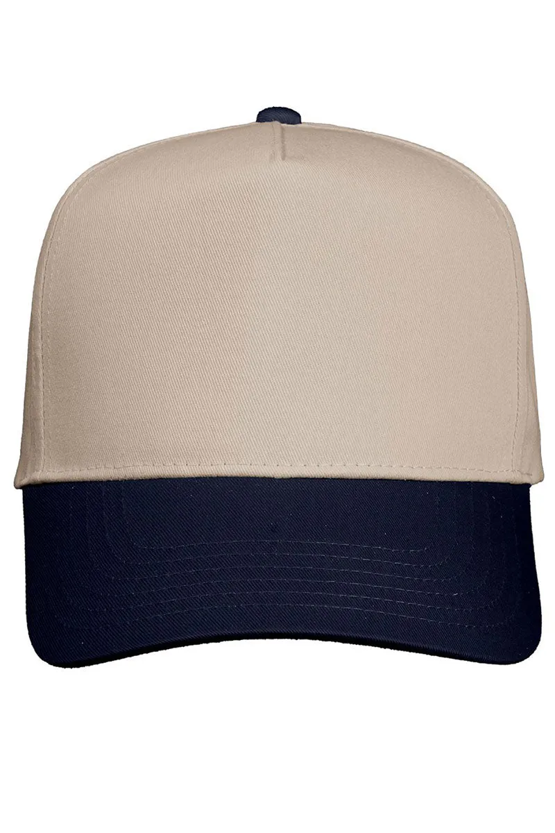 Rodeo Season Embroidered Five Panel Twill Cap