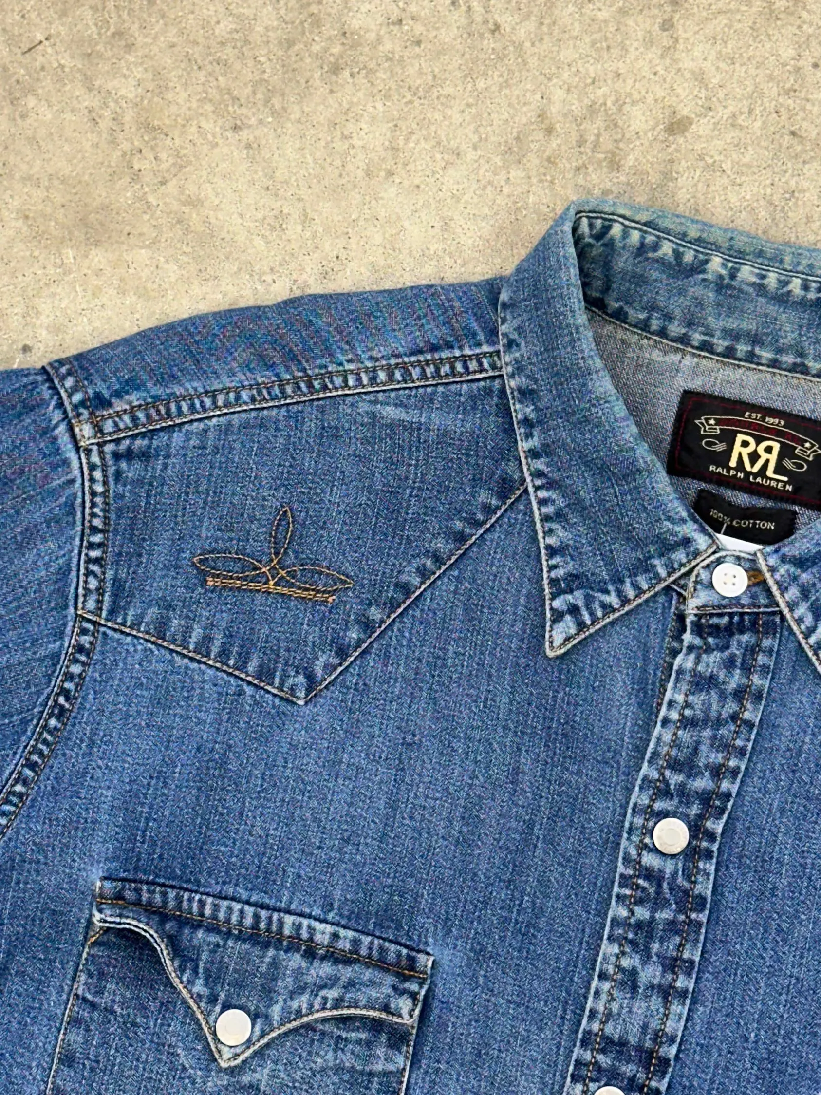 RRL Ralph Lauren Denim Shirt