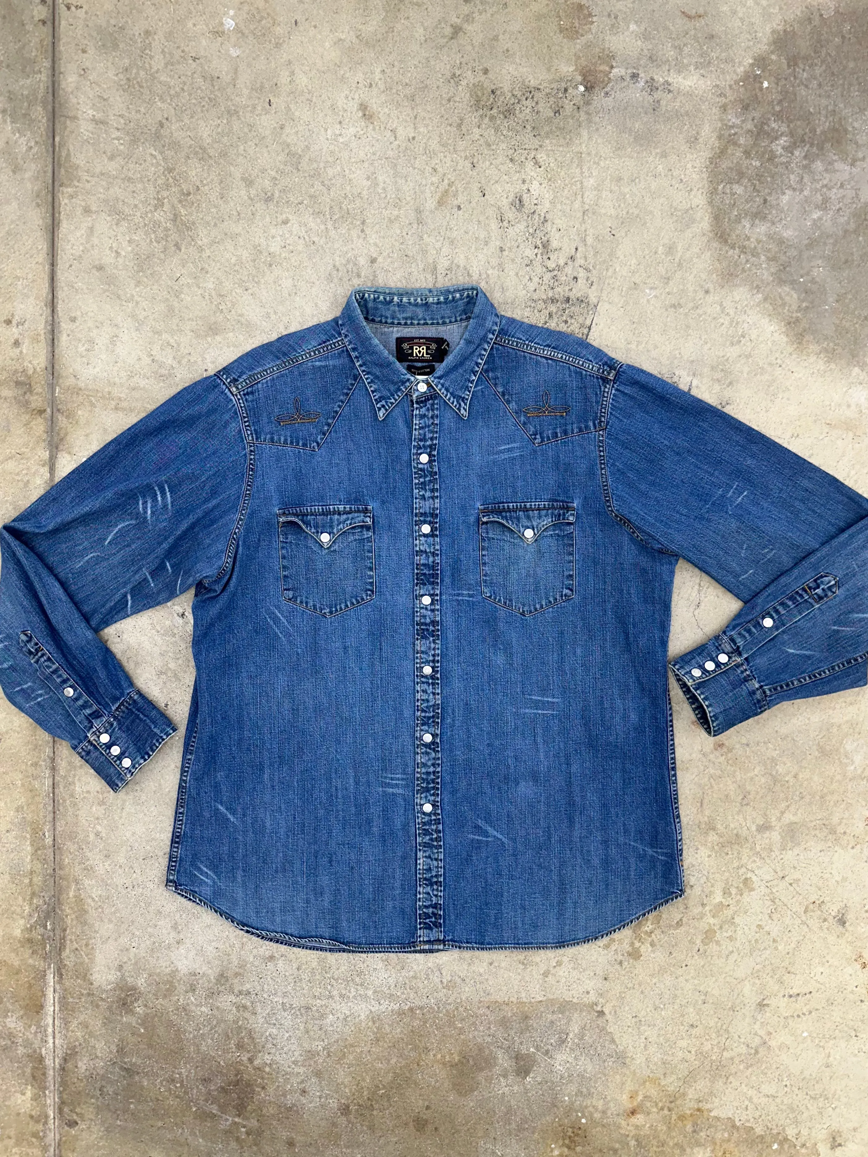 RRL Ralph Lauren Denim Shirt