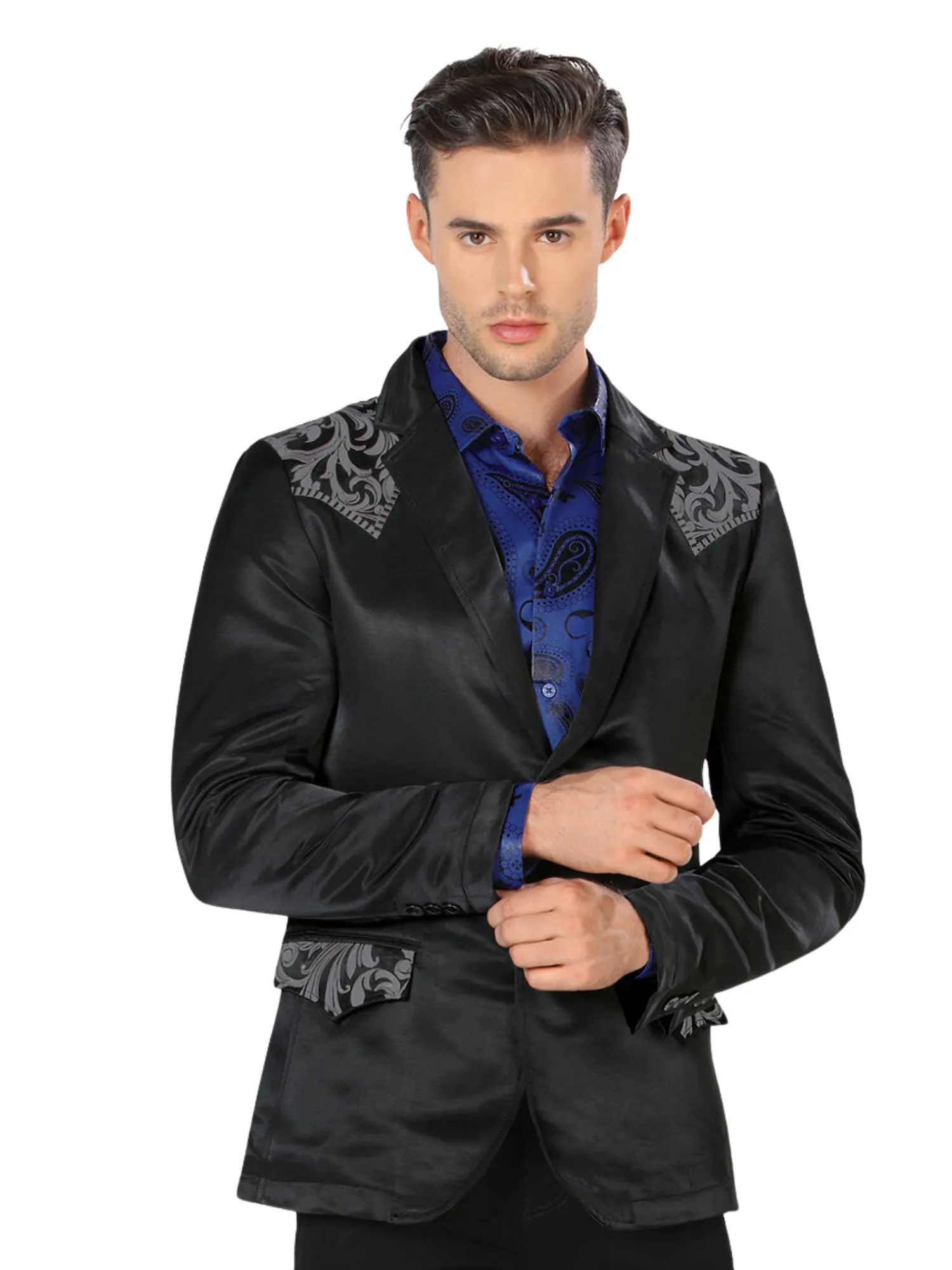 Saco Vaquero Bordado para Hombre 'Montero' - ID: 2178