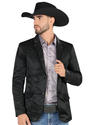 Saco Vaquero Bordado para Hombre 'Montero' - ID: 2179