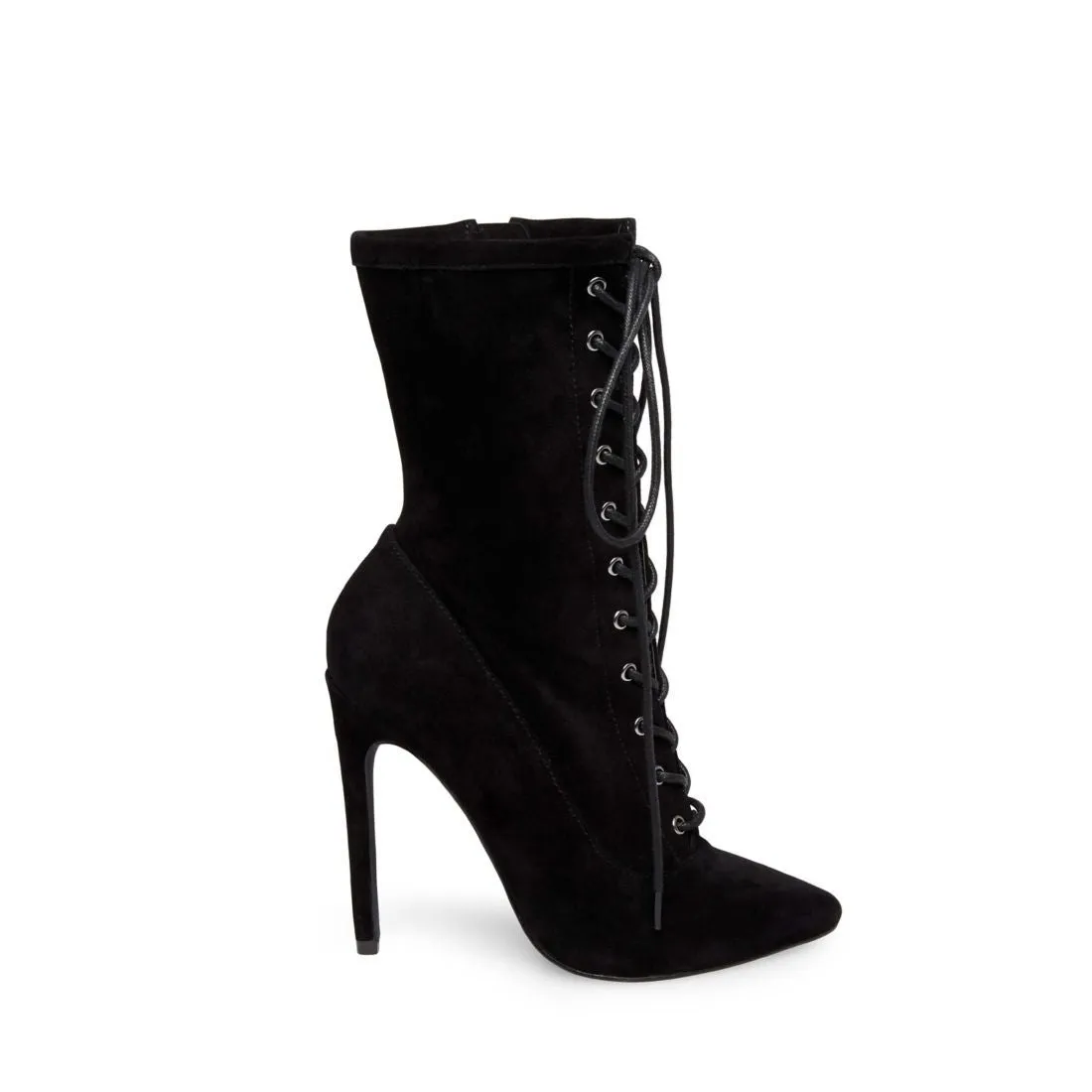 SATISFIED BLACK SUEDE - SM REBOOTED