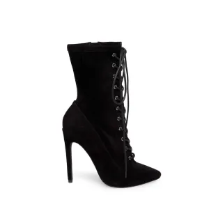 SATISFIED BLACK SUEDE - SM REBOOTED