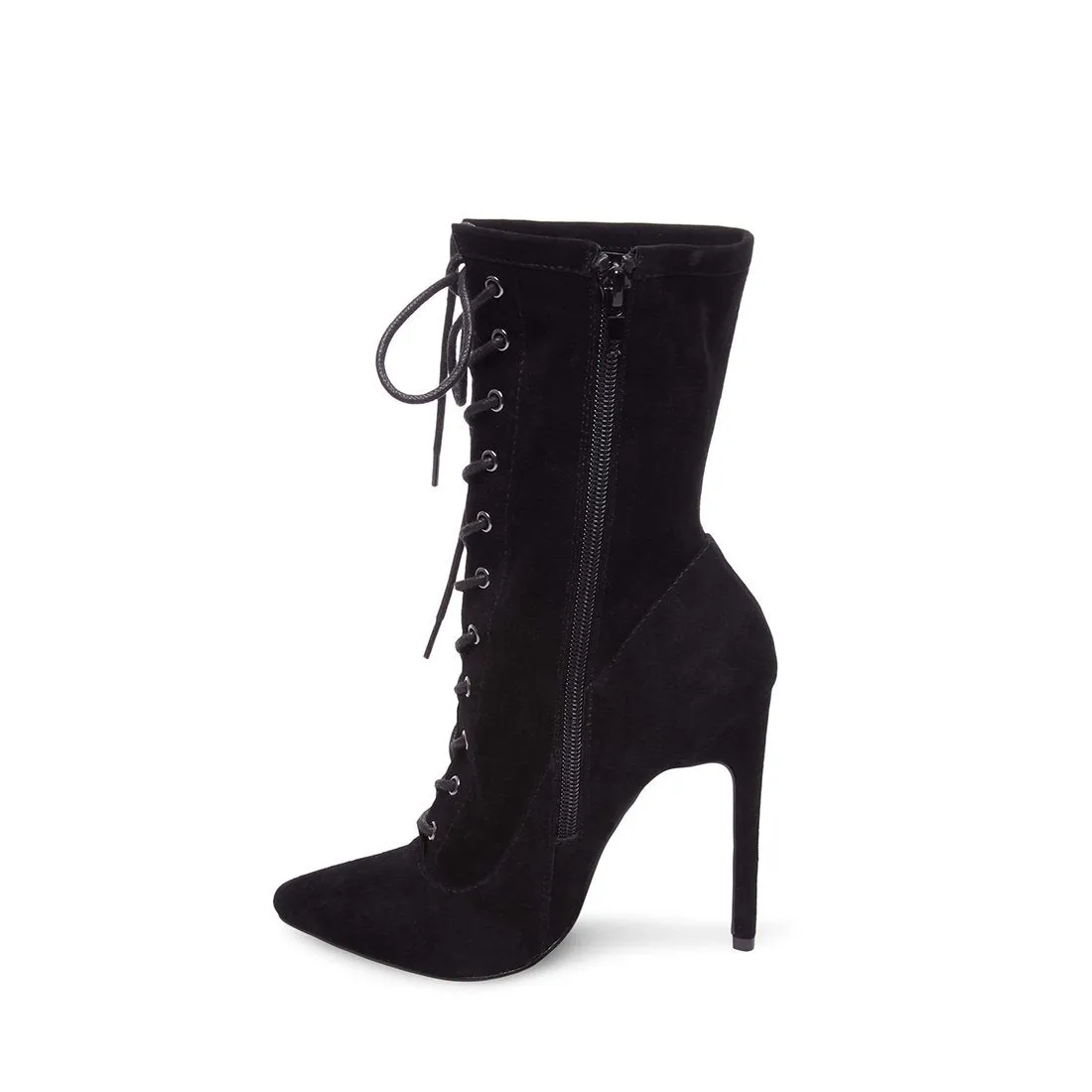 SATISFIED BLACK SUEDE - SM REBOOTED