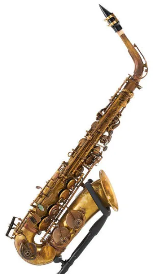 Schagerl Model 66 Eb Alto Saxophone, with high F# key – Vintage finish