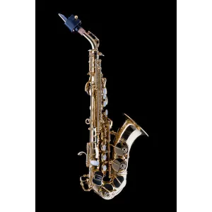 Schagerl Superior 1L Curved Bb Soprano Saxophone – Lacquered finish