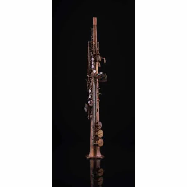 Schagerl Superior PRO 2V Bb Soprano Saxophone – Vintage finish