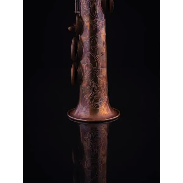 Schagerl Superior PRO 2V Bb Soprano Saxophone – Vintage finish
