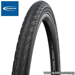 Schwalbe 26 | 28/29 X 2.0 Delta Cruiser Plus Trekking Puncture Guard Green Compound Reflex Wired Tyres - Etrto :  50-559 | 622 (1 Tire)