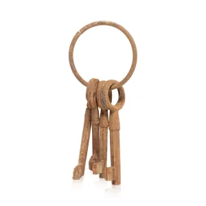 Set of Four Jailhouse Keys