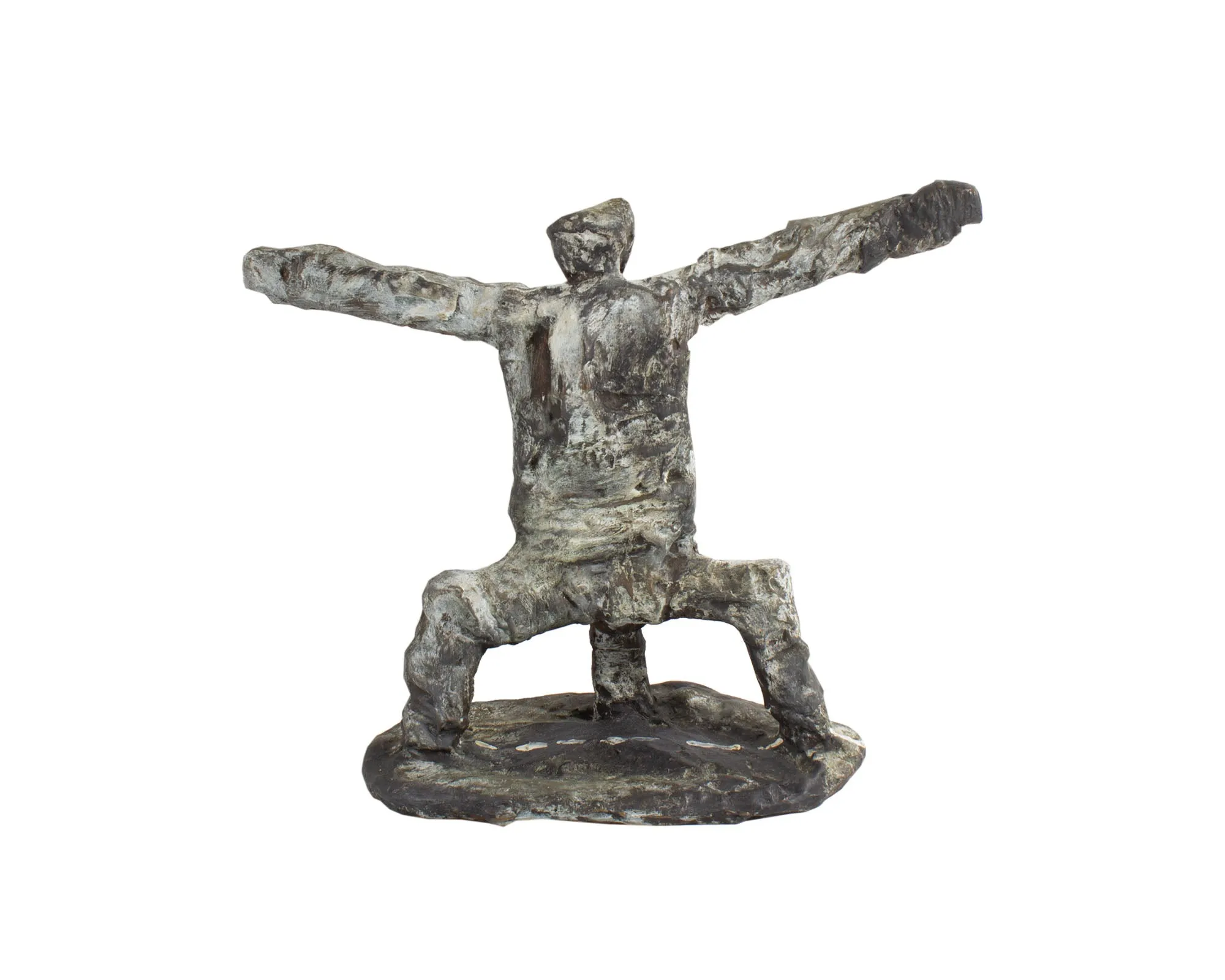 ShanZuo and DaHuang Zhou Signed 1992 Limited Edition Abstract Sculpture